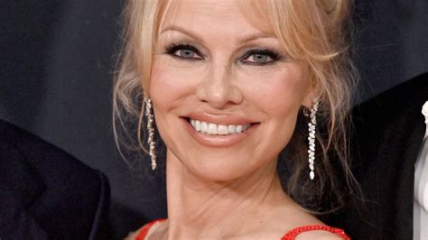 bikini pamela anderson|Pamela Anderson looks phenomenal in tiny red string bikini as .